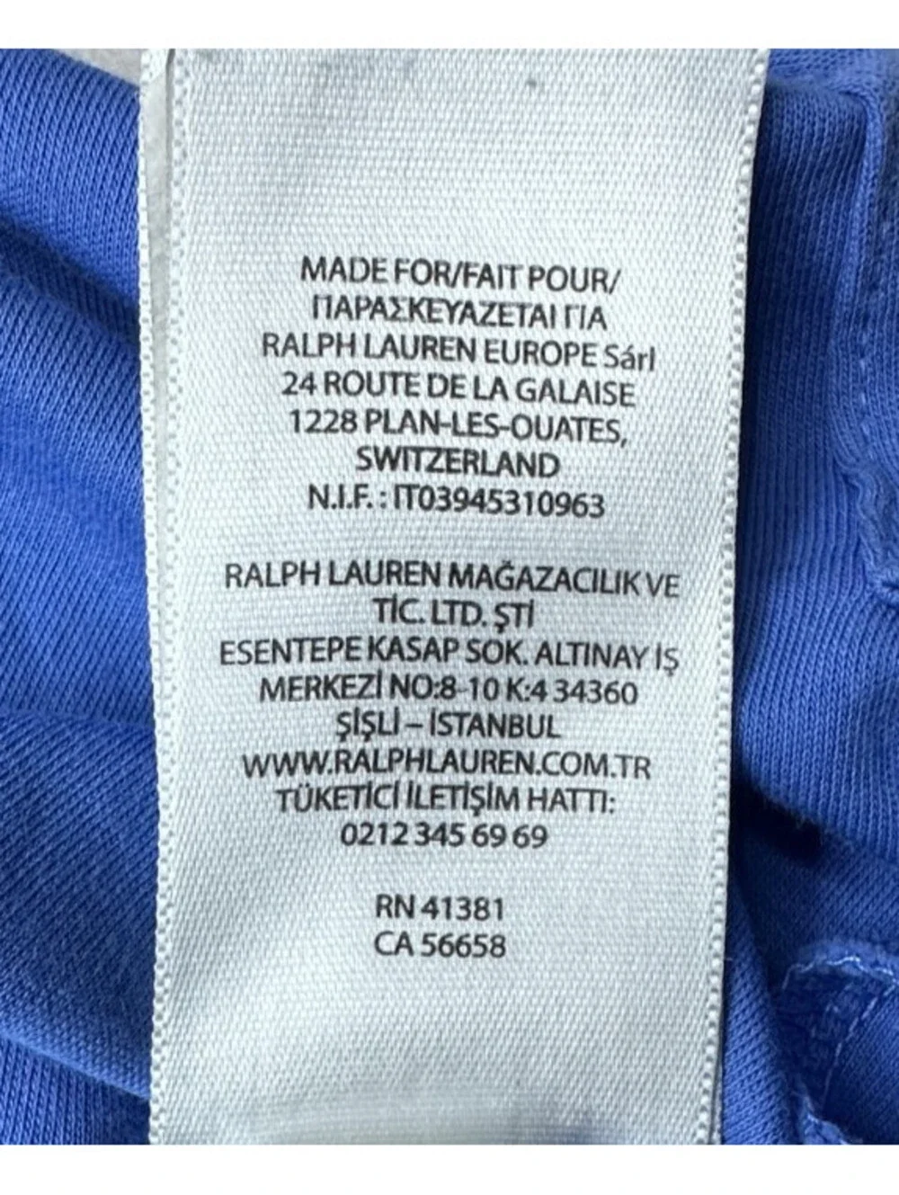 Polo Ralph Lauren Classic Fit Polo Shirt Mens Large Blue Short Sleeve Pony Logo